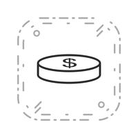 Coin Vector Icon