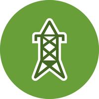 Electric tower Vector Icon