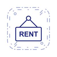 Rent Vector Icon