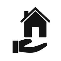 Icono de vector de hipoteca