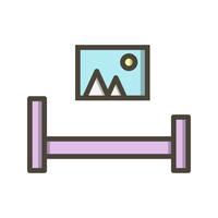 Bed Room Vector Icon