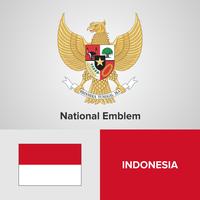 Emblema Nacional, Mapa y Bandera
