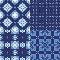 Azulejos de azulejo portugués. Patrones sin fisuras