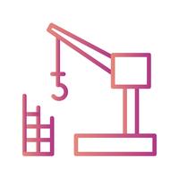 Construction Crane vector