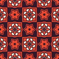 Portuguese azulejo tiles. Seamless patterns. 