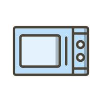 Microwave Oven Vector Icon