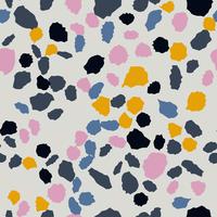 Terrazzo seamless pattern. Imitation of a Venetian stone floor vector