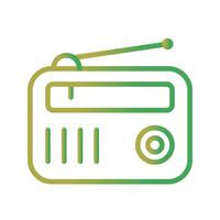 Radio Vector Icon