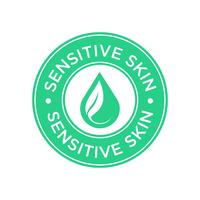 Sensitive skin icon vector