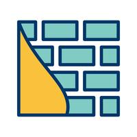 Brick wall Vector Icon