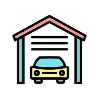 Garage Vector Icon