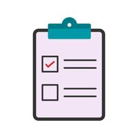 Vector Checklist Icon