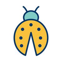 Lady Bug Vector Icon