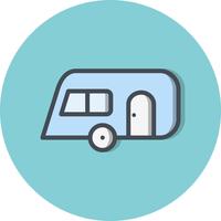 Caravan Vector Icon