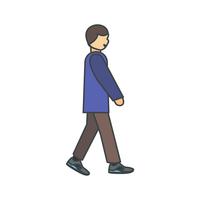 Vector Walking Icon