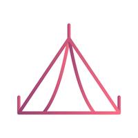 Tent Vector Icon