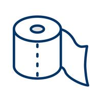 Toilet Paper Vector Icon