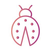 Lady Bug Vector Icon