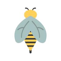 Icono de vector de abeja