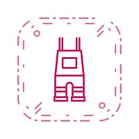 Dungarees Vector Icon