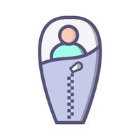 Sleeping Bag Vector Icon