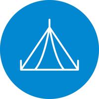 Tent Vector Icon