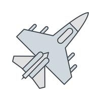 Icono de Vector de Jet