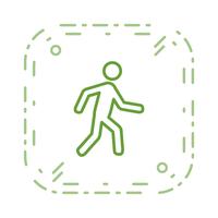 Vector Walking Icon