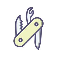 Swiss Army Knife Vector Icon