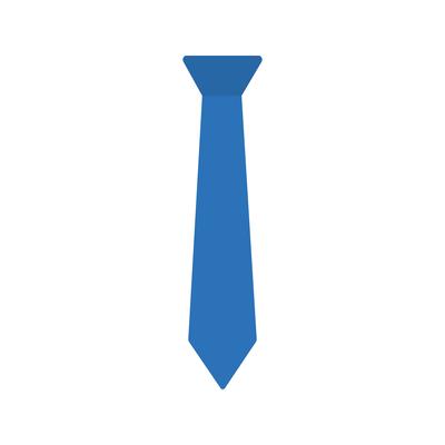 blue tie clip art