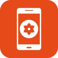 Gallery Mobile Application Vector Icon