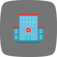 Vector icono de hospital