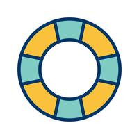 Life Preserver Vector Icon