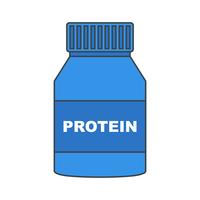 Vector icono de proteína