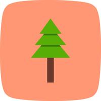 Icono de Vector de árbol de pino