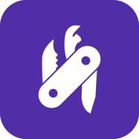 Swiss Army Knife Vector Icon