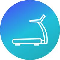 Vector Treadmill Icon