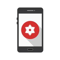 Gallery Mobile Application Vector Icon