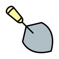 Trowel Vector Icon