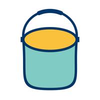 Pail Vector Icon