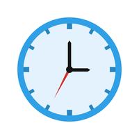 Clock Vector Icon 