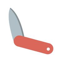 Icono de vector de cuchillo