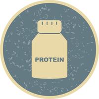 Vector icono de proteína