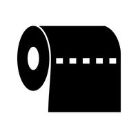 Toilet Paper Vector Icon