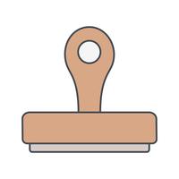 Stamp Vector Icon 