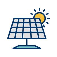 Solar Panel Vector Icon