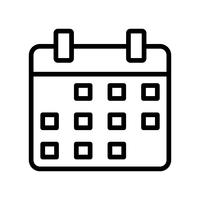 Icono De Calendario Vectores, Iconos, Gráficos y Fondos para Descargar  Gratis