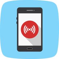 Hotspot Mobile Application Vector Icon