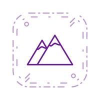 Mountains Vector Icon