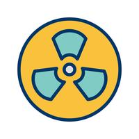 Radiation Vector Icon